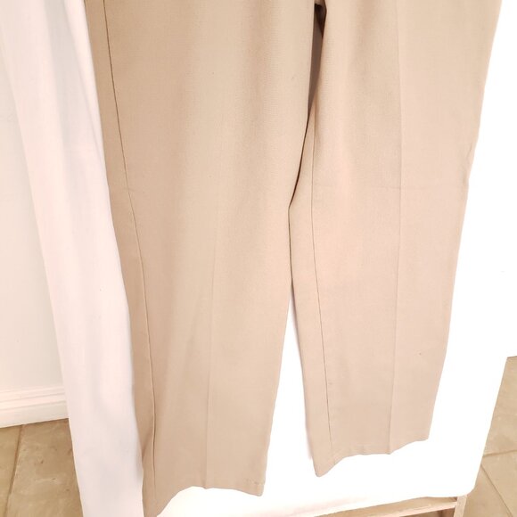 Dickies 874 Original Fit Flex Khaki Beige Straight Pants Size 34x32 - Picture 10 of 16